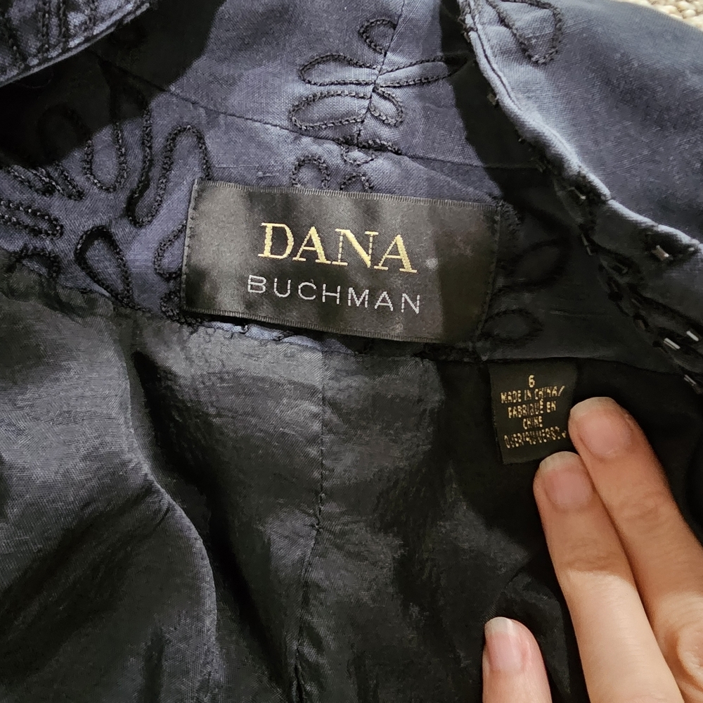 Dana Buchman Vintage Beaded Blazer - Picture 5 of 6